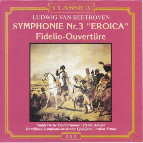 Rso Ljubliana: Sinfonie Nr 3/Fidelio Ouvertu [CD]