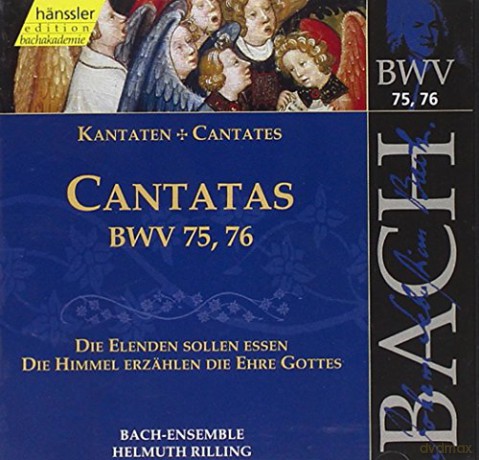Bach-Collegium: Edition Bachakademie Vol. 24 (Geistliche Kantaten BWV 75-76) [CD]