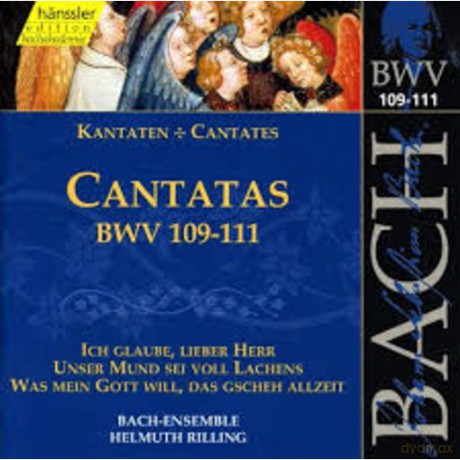 Bach-Collegium: Edition Bachakademie Vol. 35 (Geistliche Kantaten BWV 109-111) [CD]