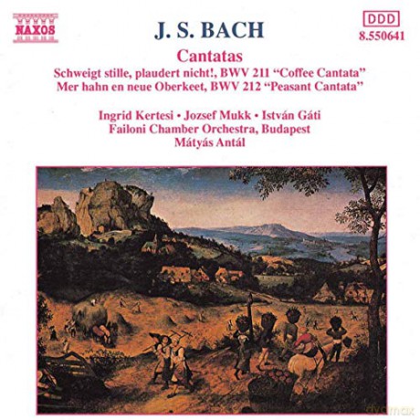 Kertesi: Bach Kantaten 211 und 212 (Antal) [CD]