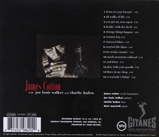 Cotton James: Deep In The Blues [CD]