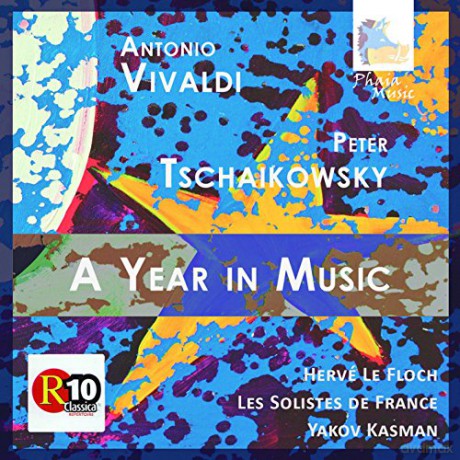 Hervé Le Floch (Violine): Vivaldi: Die vier Jahreszeiten/Tschaikowsky: Die Jahreszeiten [2CD]