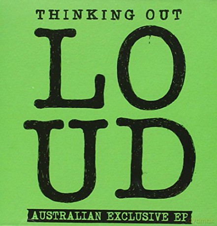 Ed Sheeran: Thinkin Out Loud [CD]