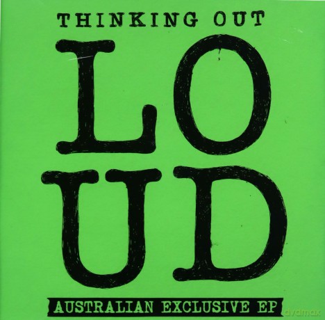 Ed Sheeran: Thinkin Out Loud [CD]