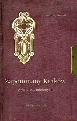 Zapominany Kraków. Spis rzeczy minionych [KSIĄŻKA]