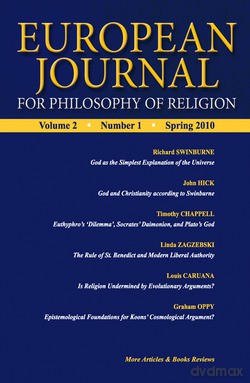 European Journal. For Philosophy of Religion 1 (2010) [KSIĄŻKA]