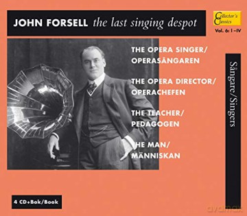 John Forsell: The Last Singing Despot [4CD]
