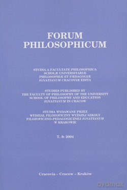 Forum Philosophicum T. 9 [KSIĄŻKA]
