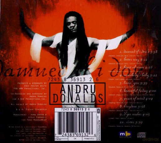 Andru Donalds: Damned If I Don't [CD]
