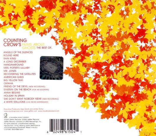 Counting Crows: Films About Ghosts The Best Of [CD]