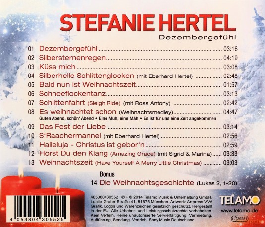 Stefanie Hertel: Dezembergefühl [CD]