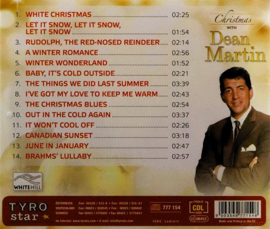 Dean Martin: Christmas with [CD]