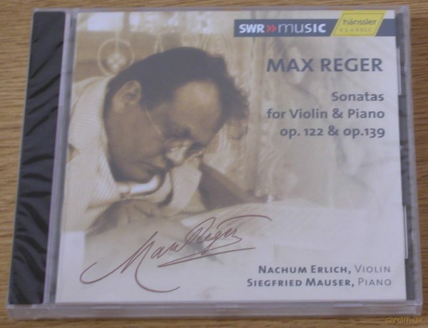 Nachum Erlich: Sonaten für Violine und Klavier [CD]
