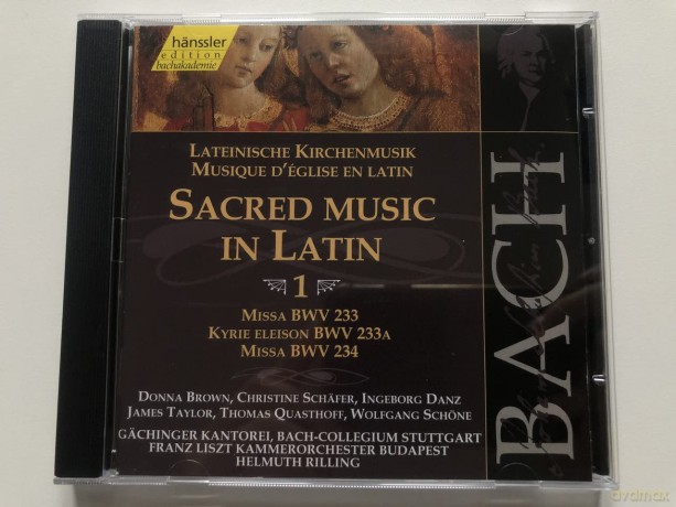 Rilling: Edition Bachakademie Vol.71 (Lateinische Kirchenmusik 1 BWV 233, 233a, 234) [CD]