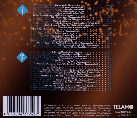 Bist du'S Oder Bist du'S Nicht:die Schönsten Duett [2CD]