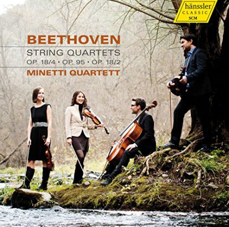 Minetti Quartett: Streichquartette Op.18/4,Op.95,Op.18/2 [CD]
