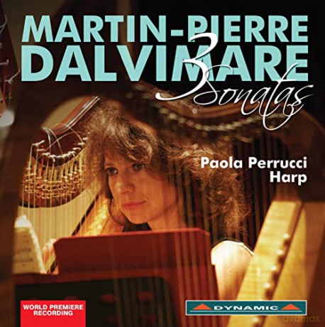 Paola Perrucci: D'Alvimare: 3 Sonaten für Harfe [CD]