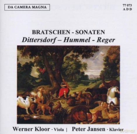 Werner Kloor: Bratschen-Sonaten [CD]