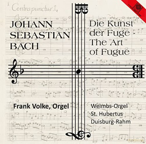 Frank Volke: Die Kunst der Fuge Bwv 1080 (Für Orgel) [2CD]
