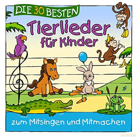 Simone Sommerland: Die 30 besten Tierlieder für Kinder [CD]