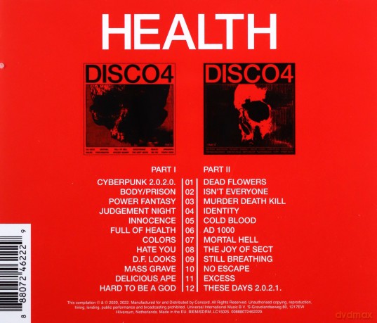 Health: Disco4: Generations [2CD]