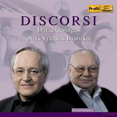 David Geringas: Discorsi - Geringas spielt VYTAUTAS LAURUAS (1930) [CD]