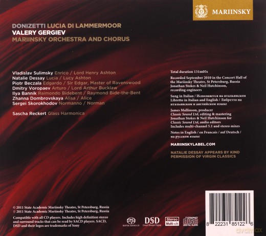 Natalie Dessay: Donizetti: Lucia di Lammermoor [2CD]
