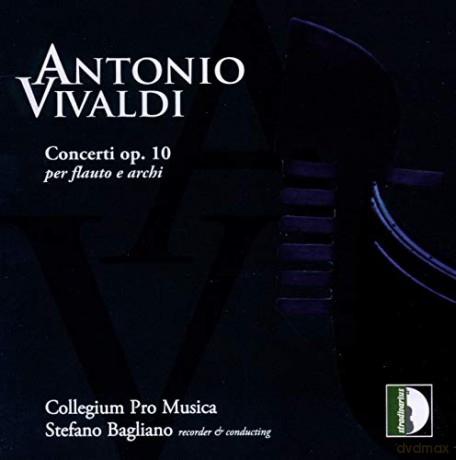 Stefano Bagliano: Vivaldi: Concerti Op.10 für Flöte und Streicher [CD]