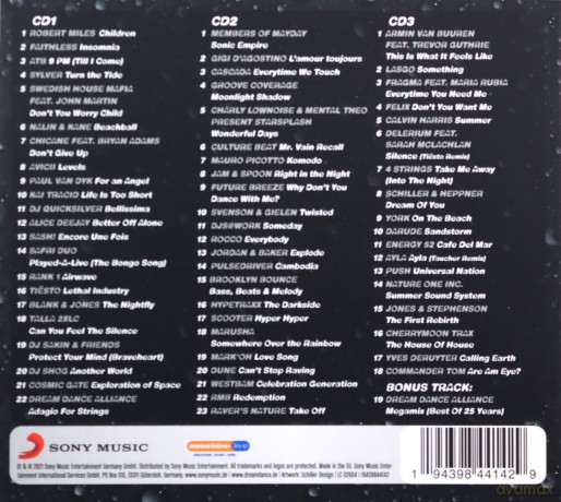 Dream Dance-Best of 25 Years [3CD]