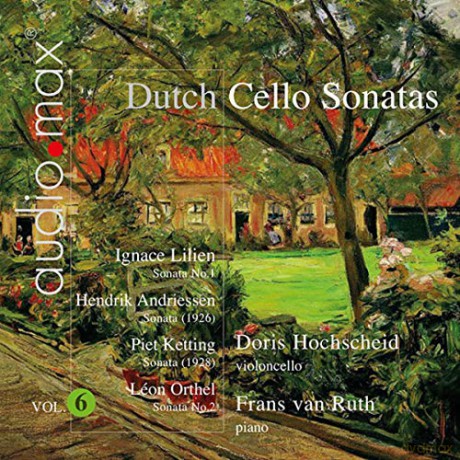 Doris Hochscheid: Dutch Cello Sonatas [CD]
