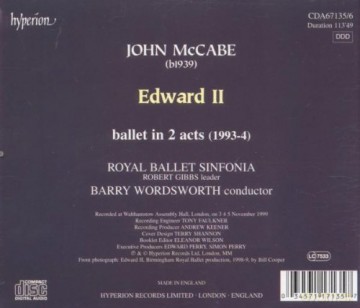 John McCabe: Edward 2 [2CD]