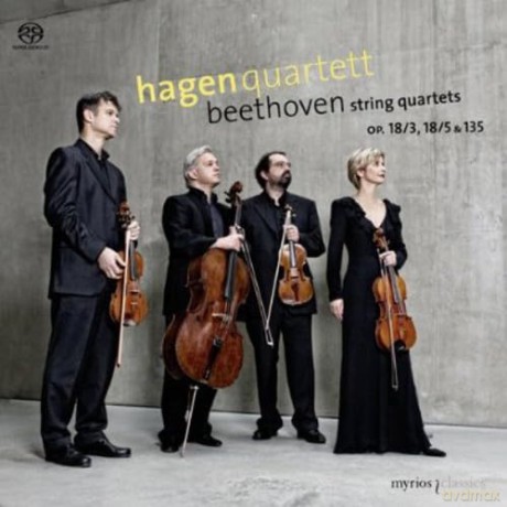 Hagen Quartett: Streichquartette Op.18/3,18/5,135 (SACD-Hybrid) [CD]