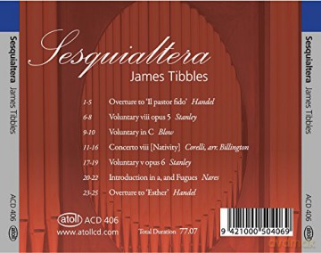 James Tibbles: Sesquialtera [CD]