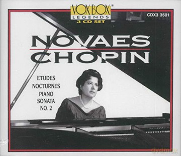 Guiomar Novaes: Etüden/Nocturnes [3CD]