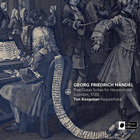Ton Koopman: Five Great Suites for Harpsichord (London,1720) [CD]