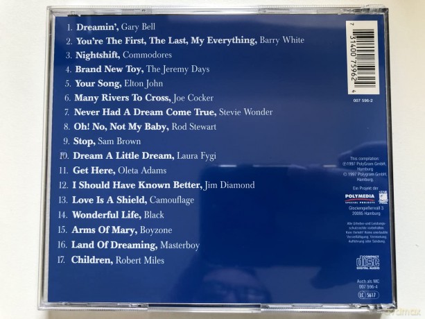 Gary Bell, Barry White, Commodores, Robin Beck, Elton John, Rod Stewart, Boyzone.. [CD]