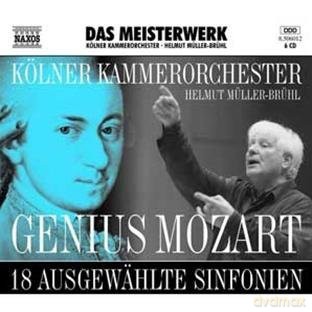 Helmut Müller-Brühl: Genius Mozart. 18 ausgewählte Sinfonien [6CD]