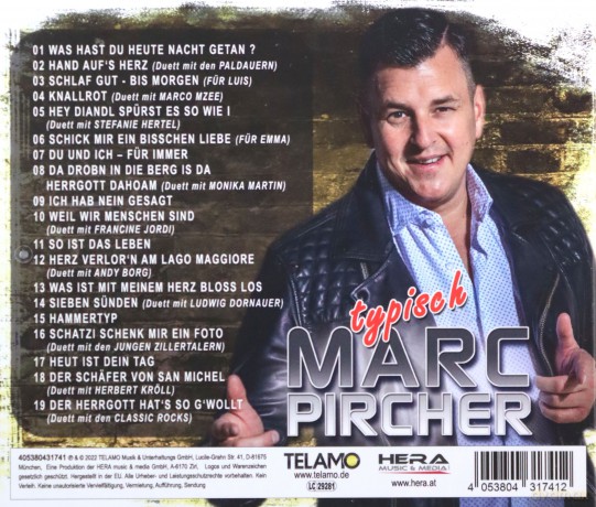 Marc Pircher: 30 Jahre:Typisch Marc Pircher [CD]