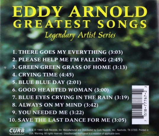 Eddy Arnold: Greatest Hits [CD]