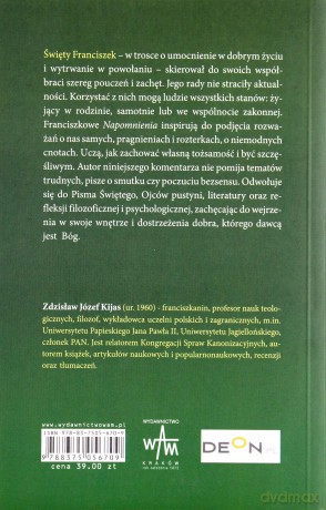 Kto Szuka Boga. Napomnienia św. Franciszka [KSIĄŻKA]