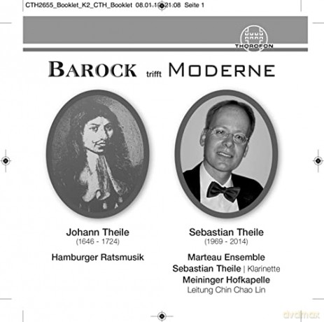 Hamburger Ratsmusik Sebastian Theile: Barock Trifft Moderne [CD]