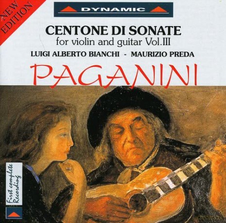 Luigi Alberto Bianchi: Paganini: Centone di Sonate 3 [CD]
