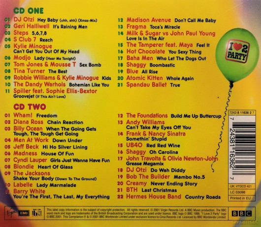 I Love to Party [2CD]
