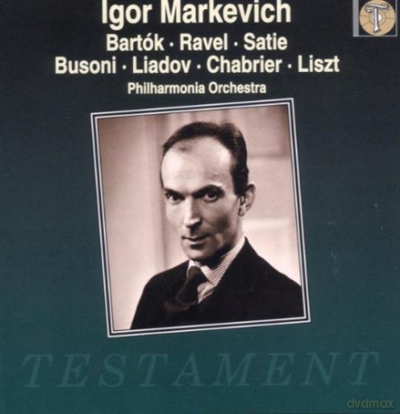 Igor Markevitch: Igor Markevitch: Orchesterwerke (Aufnahmen 1954-1958) [CD]