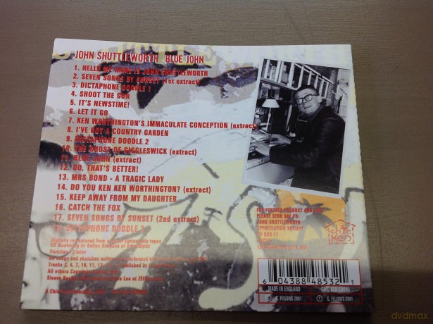 John Shuttleworth: John Shuttleworth - Blue John [CD]