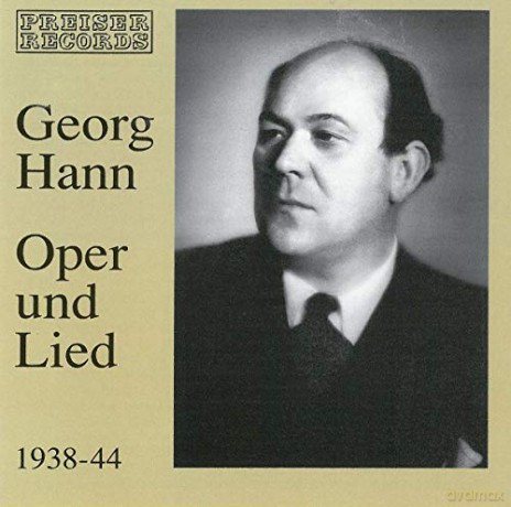 Georg Hann: Lebendige Vergangenheit - Georg Hahn (Aufnahmen 1938-1944) [CD]