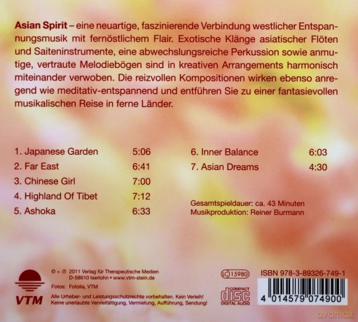 Arnd Stein: Asian Spirit [CD]