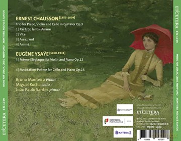 Bruno Monteiro: Music for Violin,Cello and Piano [CD]