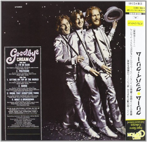 Cream: Goodbye (Japanese Papersleeve) (ecopack) [CD]