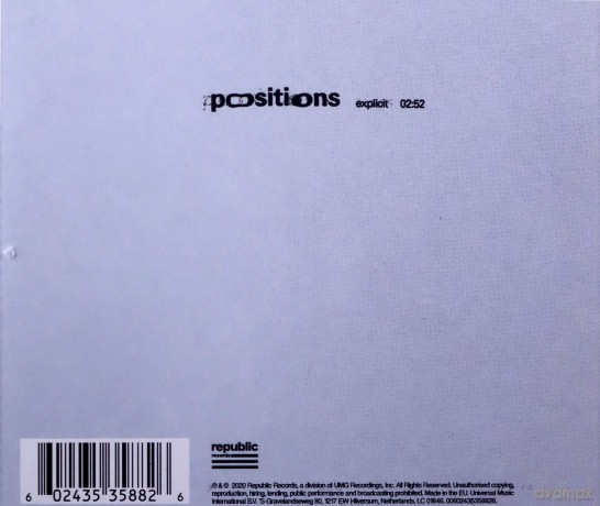 Ariana Grande: Positions [CD]